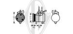 Compressore, Climatizzatore PER Klimaprodukte KlimakompressorDAL HYUNDAI GETZ 09/2002
