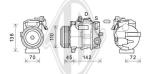 Compressore, Climatizzatore PER Klimaprodukte KlimakompressorDAL +X204 (GLK)