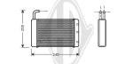 Scambiatore calore, Riscaldamento abitacolo PER Klimaprodukte HeizungskÃ¼hlerDAL ROVER 110 09/1983