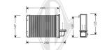 Scambiatore calore, Riscaldamento abitacolo PER Klimaprodukte HeizungskÃ¼hlerDAL ROVER 100 10/1992