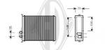 Scambiatore calore, Riscaldamento abitacolo PER Klimaprodukte HeizungskÃ¼hlerDAL VOLVO S 40 1991