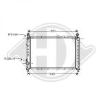 Radiatore, Raffreddamento motore PER Alfa Romeo 145/146 94-98DAL ALFA 145 12/1994