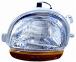 Faro Fanale Proiettore H4 Con Lente Arancio Renault Twingo 1993_03-1998_12 Destro 7701036393