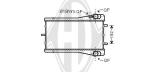 Radiatore, Raffreddamento motore PER Klimaprodukte KuehlerDAL PORSCHE 911 06/2000