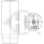 Essiccatore, Climatizzatore PER Klimaprodukte TrocknerDAL HONDA ACCORD IV 01/1991