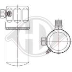 Essiccatore, Climatizzatore PER Klimaprodukte TrocknerDAL VOLVO 90 SERIE 11/1996