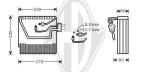 Evaporatore, Climatizzatore PER Klimaprodukte VerdampferDAL VERDAMPFER VOLVO