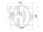 Evaporatore, Climatizzatore PER Klimaprodukte VerdampferDAL VERDAMPFER HYUNDAI