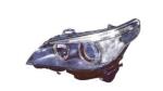 FARO BMW SERIE 5 MOD. E60 2003 BIXENO C/LUCE DIURNA A LED C/MOTORE PARAB. NERA SX
