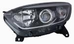 FARO RENAULT CAPTUR 2013 PARAB. NERA BORDO INTERNO CROMATO C/MOTORE DX