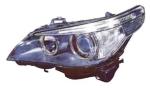 FARO BMW SERIE 5 MOD. E60 2003 BIXENO C/LUCE DIURNA A LED C/MOTORE PARAB. NERA DX