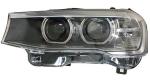 FARO BMW X3 F-25 2014 - X4 F-26 2014 BIXEO PARABOLA NERA C/MOTORE C/LUCE DIURNA A LED DX