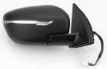 Retrovisore destro elettrico blind spot per Nissan Qashqai 2013-2017