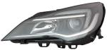 FARO OPEL ASTRA K 2015 PARABOLA NERA C/MOTORE A LED DX