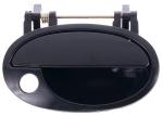 MANIGLIA ESTERNA ANT. OPEL CORSA C 2000 - MERIVA 2003 - COMBO 2001 NERA LISCIA C/FORO BLOC. CHIAVE DX
