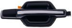 MANIGLIA ESTERNA POST. MITSUBISHI PAJERO 2001-2003-2006 NERA C/INSERTO CROMATO DX