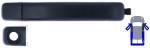 MANIGLIA ESTERNA ANT. E POST. NISSAN NV400 2010 - RENAULT MASTER 2010 - OPEL MOVANO 2010 NERA DX=SX ANT=POST