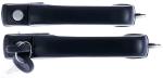 MANIGLIA ESTERNA ANT. VOLKSWAGEN GOLF 1991 - VENTO 1992 NERA SET 2PZ C/CHIAVI DX+SX