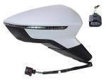RETROVISORE SEAT LEON 2012 ELETT. TERM. RIB. C/MEM. C/FAN. 12PIN. C/PRIMER DX