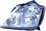 Faro Fanale Proiettore H1/H7 Pred. Reg. Elettrica Renault Modus 2004_09-2008_01 Destro 1216297