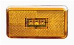 FANALE LAT. SERIE P - R - 2006 ARANCIO A LED DX=SX