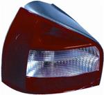 GRUPPO OTTICO POST. AUDI A3 2000 BIANCO\ROSSO DX