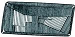 VETRO FARO AUDI 80 86-91 DX