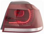 FANALE POST. VOLKSWAGEN GOLF VI 2008 GTI (R) ESTERNO A LED ROSSO SCURO DX