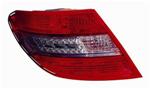 GRUPPO OTTICO POST. MERCEDES CLASSE C W204 2006 BERLINA BIANCO-ROSSO A LED DX